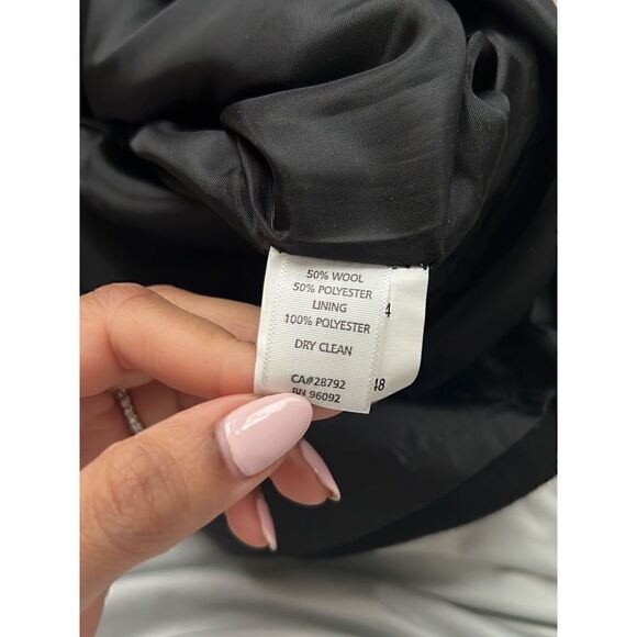 Willi Smith Pencil Work Suit Double-lined Midi Skirt size 6 - Picture 4 of 4